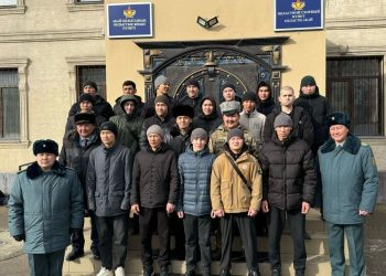 Отан шекарасын қорғаушыларға «Көктем-2025» жылы салтанатты шығарып салу