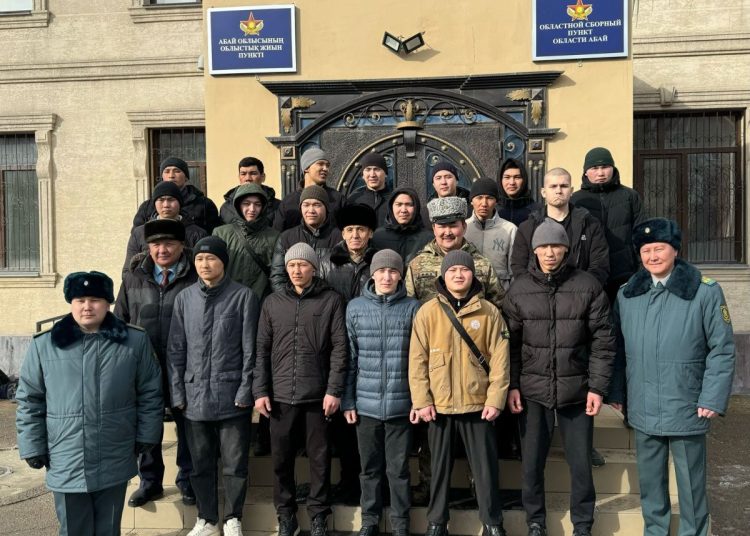 Отан шекарасын қорғаушыларға «Көктем-2025» жылы салтанатты шығарып салу