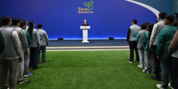 Мемлекет басшысы «Таза Қазақстан» экологиялық фестивалінде сөз сөйледі