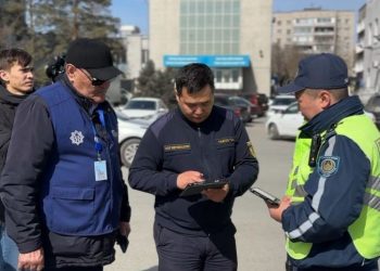 Семейде салық салушылардың қатысуымен борышкерлермен күреске бағытталған бірлескен акция өтті