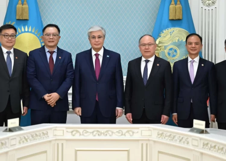 Президент CITIC Group компаниясы директорлар кеңесінің төрағасы Си Гохуаны қабылдады