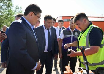 Облыс әкімі Жанай ауылының тыныс-тіршілігімен танысты