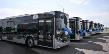 Семей қаласының қоғамдық көлік паркі 44 жаңа автобуспен толықты