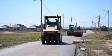 Семейде 52 көшеде жол жөндеу жұмыстары жүріп жатыр