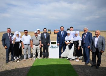 Жидебайда этнотуризмді дамытатын жаңа кешеннің құрылысы басталды