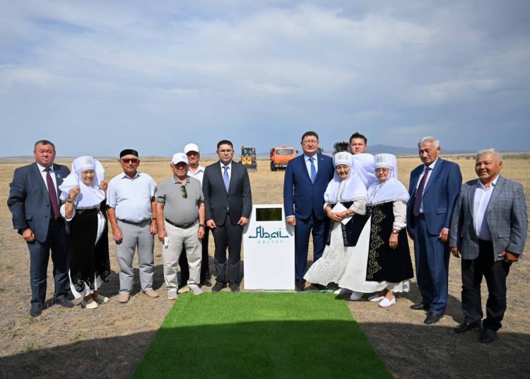 Жидебайда этнотуризмді дамытатын жаңа кешеннің құрылысы басталды