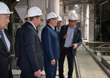 Облыс әкімі «Силикат» зауытында болды