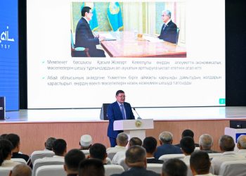 Абай ауданында атқарылған істер мен алдағы жоспарлар талқыланды