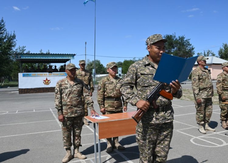 Әскери міндеттілер оқу-жиыны басталды