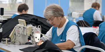 Тігін фабрикасы өңір экономикасына серпін беруде