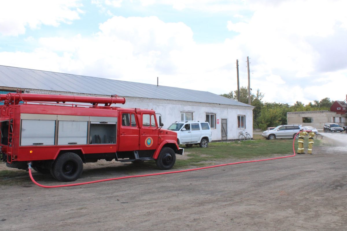 Зенковкада өрт сөндіру бекеті ашылды: жеті ауылдың қауіпсіздігі күшейді