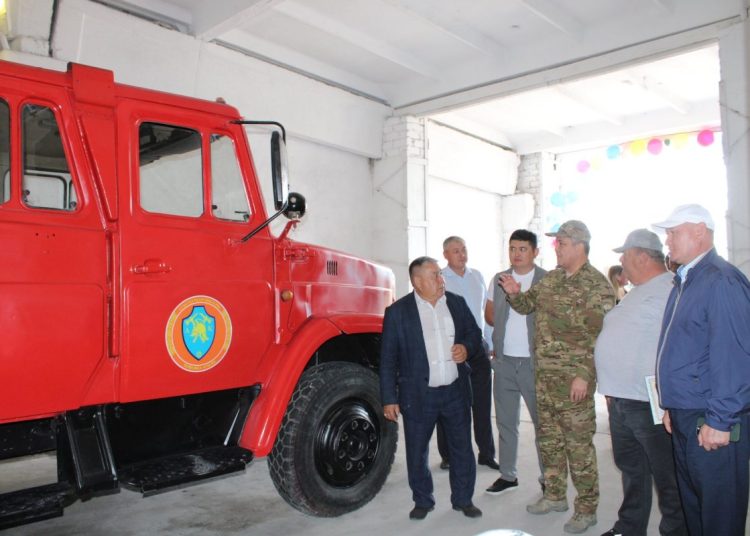 Зенковкада өрт сөндіру бекеті ашылды: жеті ауылдың қауіпсіздігі күшейді