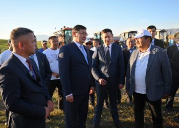 Берік Уәли «Юбилейный» шаруашылығында: 17 мың гектар және әлеуметтік қолдау