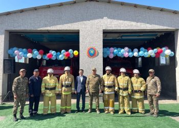Қабанбайда жаңа өрт сөндіру бекеті іске қосылды