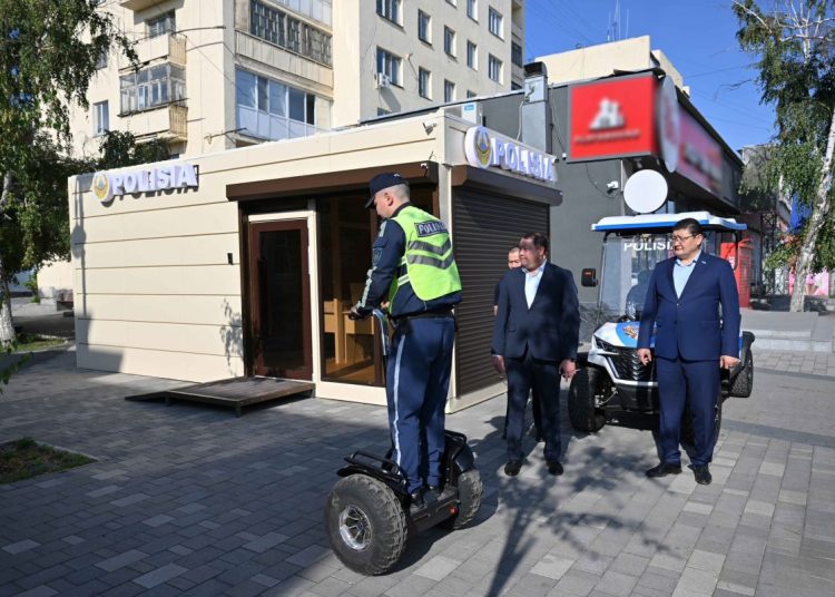 Семейде үш жаңа полиция бекеті іске қосылды