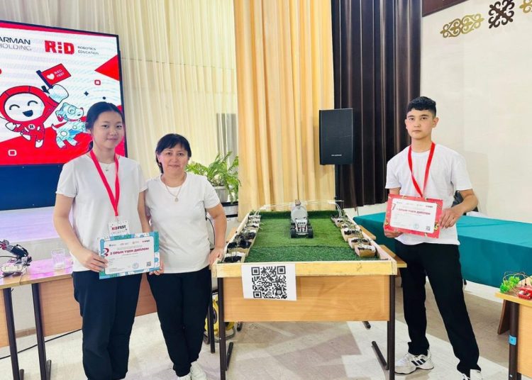 Абай облысының жас өнертапқышы күн қуатымен жұмыс істейтін смарт-суару роботын құрастырды