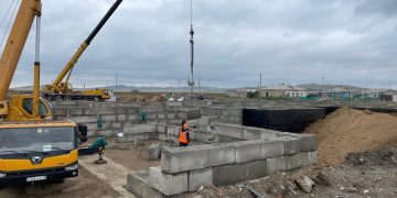 Суықбұлақта 100 орындық жаңа мектеп құрылысы қарқын алды