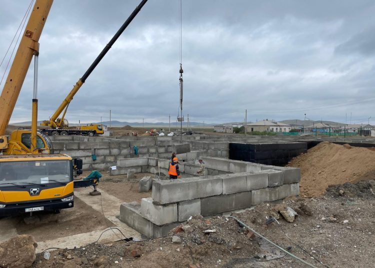 Суықбұлақта 100 орындық жаңа мектеп құрылысы қарқын алды