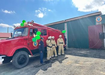 Аягөз ауданының Майлин округінде жаңа өрт бекеті іске қосылды