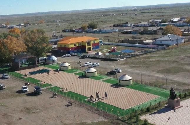 «Таза Қазақстан» республикалық экологиялық акциясы аясында Саржал ауылында саябақ ашылды