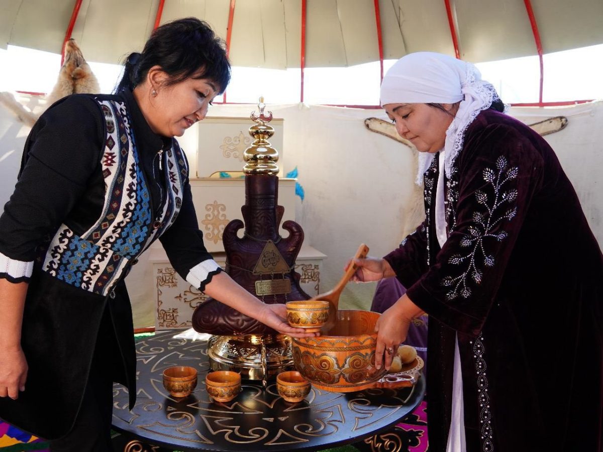 «Таза Қазақстан» республикалық экологиялық акциясы аясында Саржал ауылында саябақ ашылды