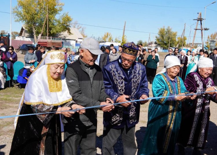 «Таза Қазақстан» республикалық экологиялық акциясы аясында Саржал ауылында саябақ ашылды
