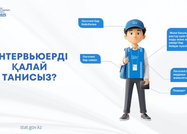 Ауыл шаруашылығы интервьюерлерін sanaq.gov.kz сайты немесе 1446 нөмірі арқылы тексеруге болады