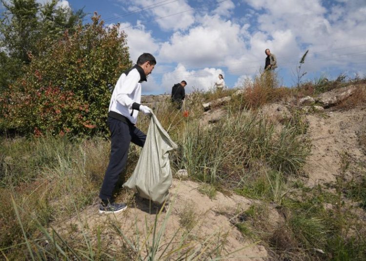 «Таза Қазақстан»: Абай облысында экологиялық акция өтті
