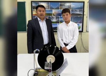 Су күшімен қуат алады: Бесқарағайлық оқушы портативті генератор жасады