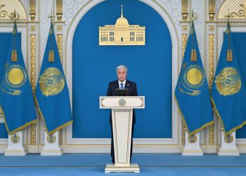 Мемлекет басшысы телекөпір арқылы KIA Qazaqstan автомобиль зауытын ашты