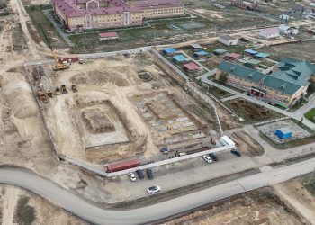 Жаңа спорт кешені: Семейде екі корпусты нысанның құрылысы басталды