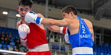 Семейде бокстан Қазақстан чемпионатының финалы өтіп жатыр