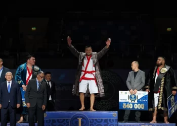 «Қазақстан барысы–2025»: Марат Байқамұров алтын белбеуді иеленді