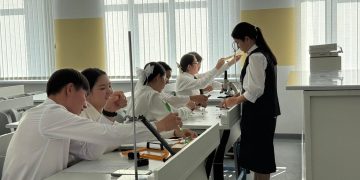 Абай облысында жаңа «Келешек мектебінде» ерекше форматтағы Ашық есік күні өтті