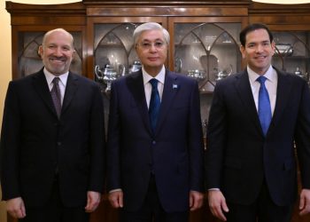 Президент АҚШ Мемлекеттік хатшысы Марк Рубиомен және Дональд Трамп Әкімшілігінің басқа да өкілдерімен кездесті