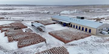 Бородулиха ауданында жаңа кірпіш зауыты жұмысын бастады