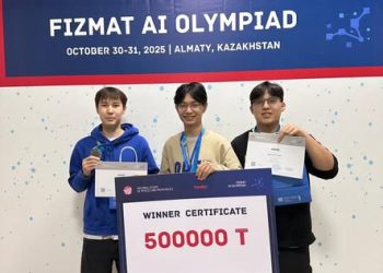 Абайлық оқушылар AI олимпиадасында күміс жүлде алды