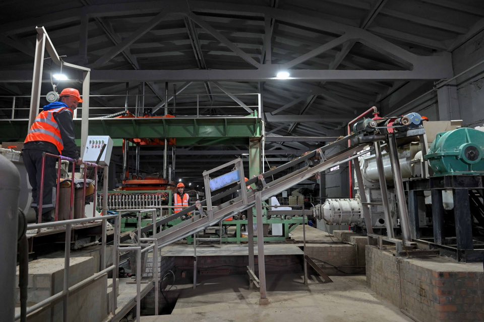 Бородулиха ауданында жаңа кірпіш зауыты жұмысын бастады