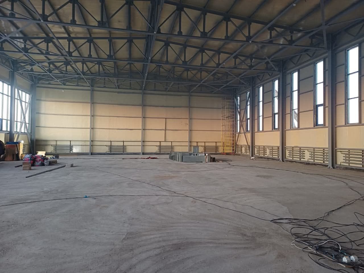 Ақсуатта ауыл спортын дамытатын жаңа нысандар салынуда