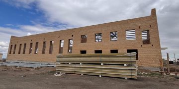 Ақсуатта ауыл спортын дамытатын жаңа нысандар салынуда