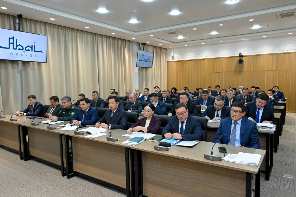 Абай облысында азық-түлік қауіпсіздігін арттыру шаралары қаралды