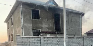 Түркістан облысындағы өрт: Аман қалған үш адамның бірі есін жиды