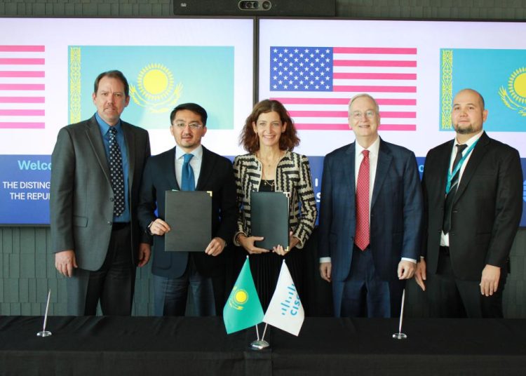 Жасанды интеллект және цифрлық даму министрлігі мен Cisco компаниясы өзара түсіністік туралы меморандумға қол қойды