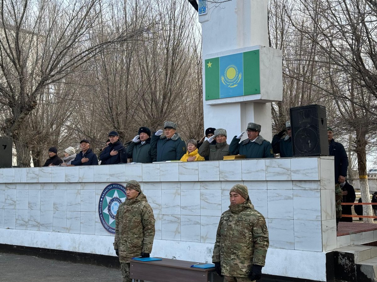 «Күз-2025» шақырылымының сарбаздары Отан алдында ант қабылдады