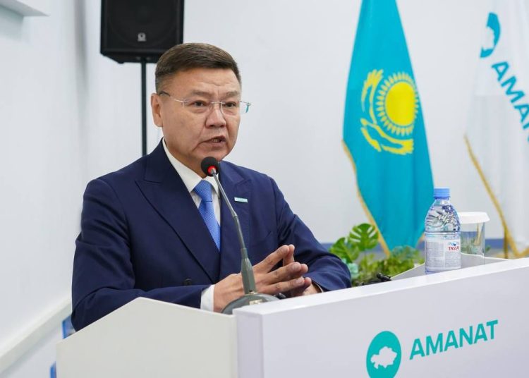 Қанат Әділбай «AMANAT» партиясы Абай облыстық филиалының төрағасы лауазымына сайланды