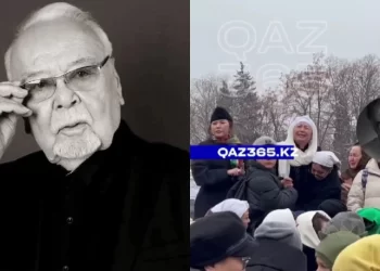 Алматыда Асанәлі Әшімовті соңғы сапарға шығарып салды