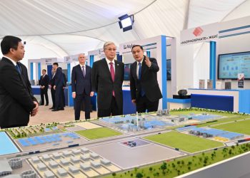 Мемлекет басшысы «Тараз» шағын индустриалдық аймағын аралап көрді