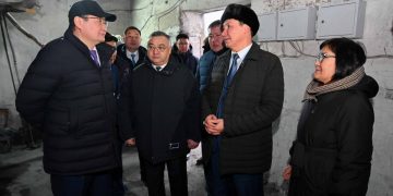 Алғабаста ауызсу желісі жаңартылып, мектеп қазандығы толық жөнделді