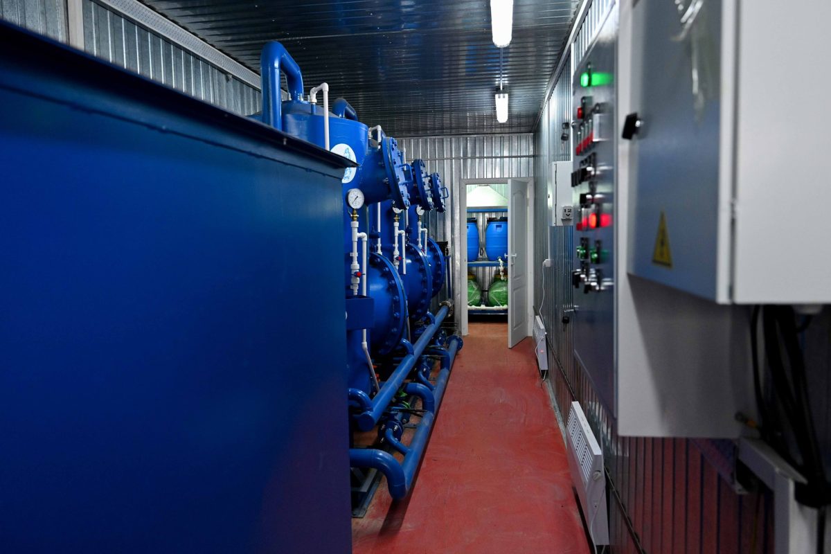 Алғабаста ауызсу желісі жаңартылып, мектеп қазандығы толық жөнделді