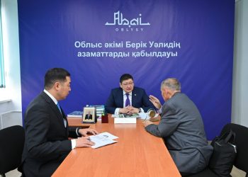 Жаңасемей ауданында Берік Уәли тұрғындарды жеке қабылдады